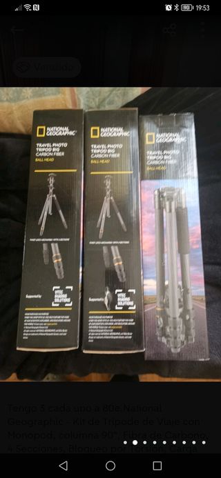 Tripode national geographic kit de trípode viajr