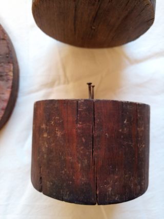 HN°123 varias herramientas o útiles de sombrerero