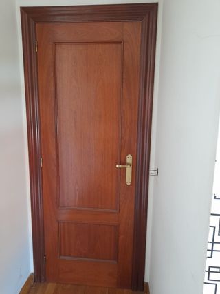 Puertas de interior color sapelly