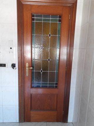 Puertas de interior color sapelly
