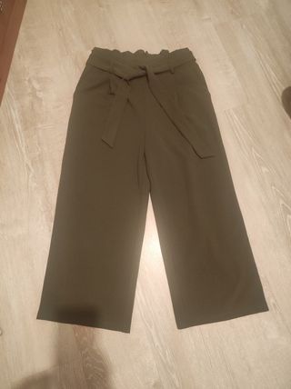 Pantalón verde caqui Springfield talla 38