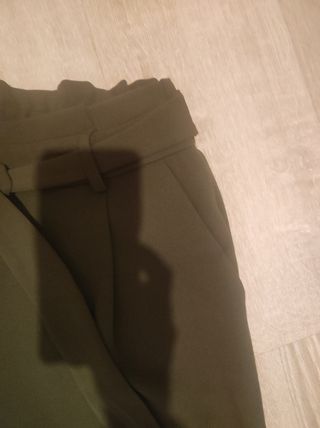 Pantalón verde caqui Springfield talla 38