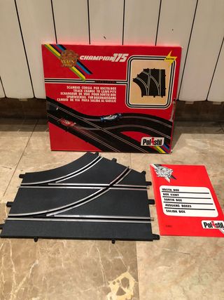 SCALEXTRIC POLISTIL SALIDA DE BOX NUEVO