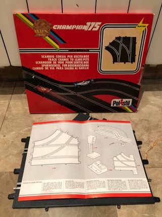 SCALEXTRIC POLISTIL SALIDA DE BOX NUEVO