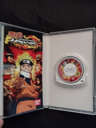 Naruto PSP Ultimate Ninja Heroes como nuevo 