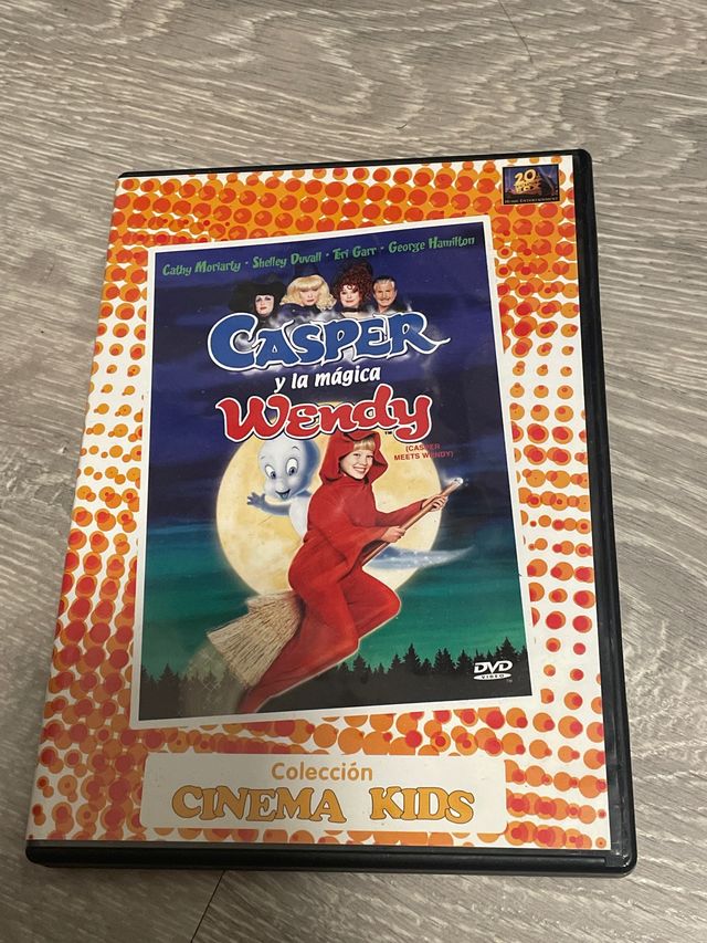 DVD Casper y la mágica Wendy de segunda mano por 4 EUR en Coslada en WALLAPOP DVD Casper y la mágica Wendy de segunda mano por 4 EUR en Coslada en WALLAPOP