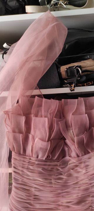 PRECIOSO VESTIDO TALLA M L  BODAS COMUNIONES BAUTI