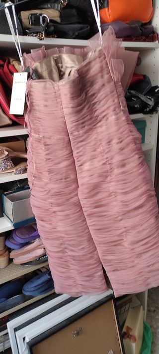 PRECIOSO VESTIDO TALLA M L  BODAS COMUNIONES BAUTI