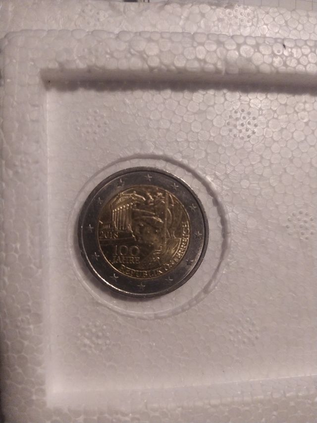 2 euro 100 jahre 2018