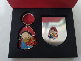 LLAVERO Y ESPEJITO CAPERUCITA