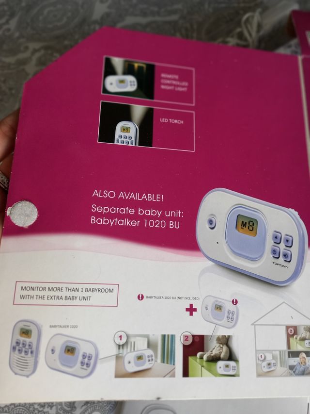 Intercomunicador para bebés TOPCOM