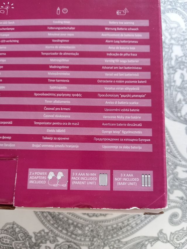 Intercomunicador para bebés TOPCOM