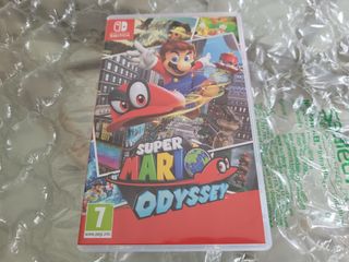 Mario Odyssey Switch PAL ESP Pre-Order Pin Cappy