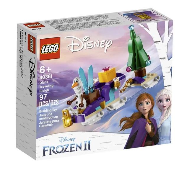 Lego Disney 40361 - La slitta itinerante di Olaf