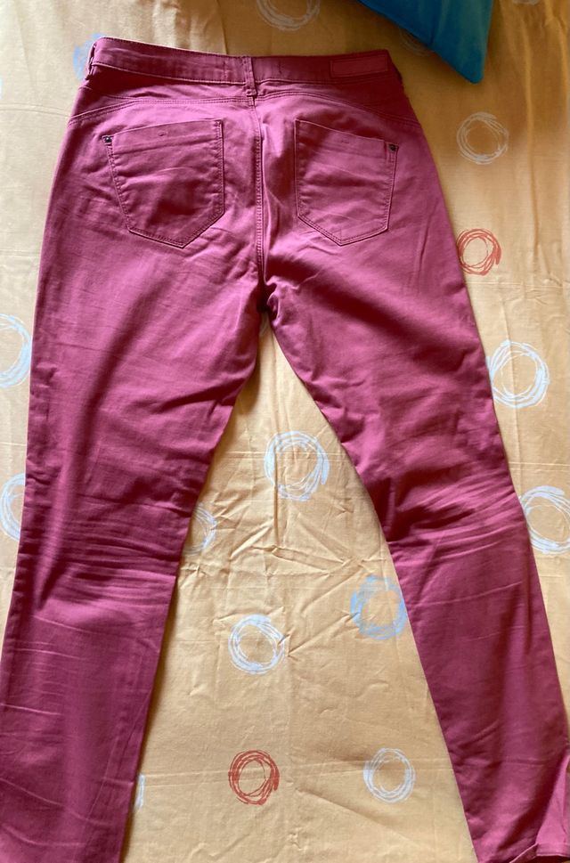 Pantalón rosa mujer Talla 42