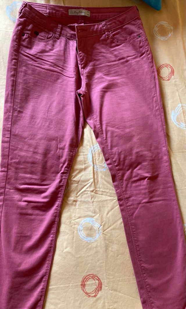 Pantalón rosa mujer Talla 42
