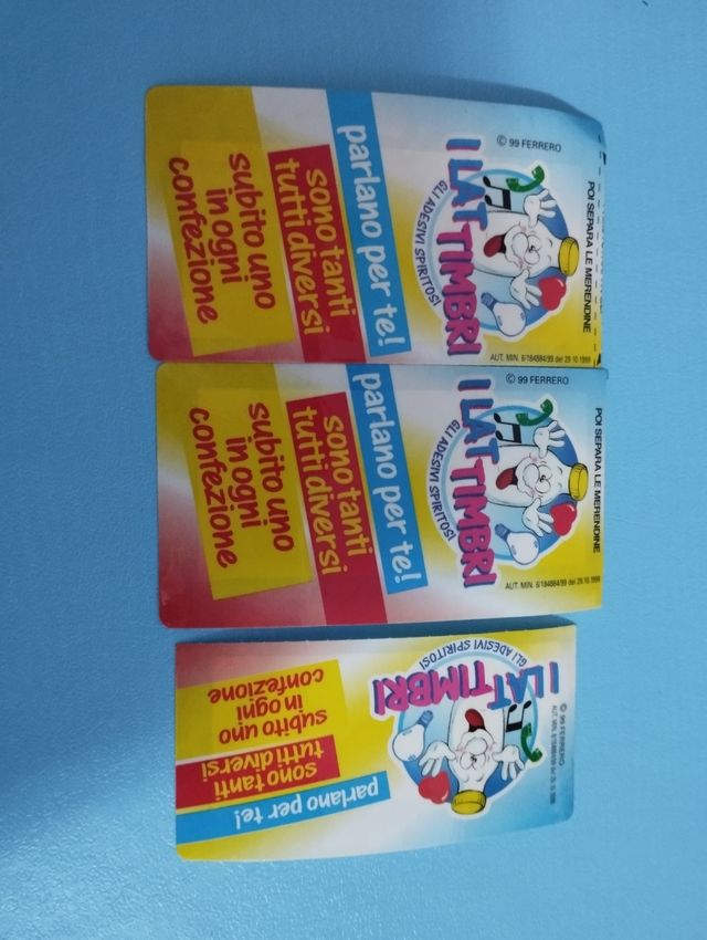 Stickers i lat timbri