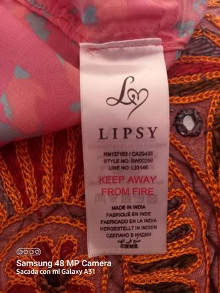 Mono corto Lipsy Londo.
