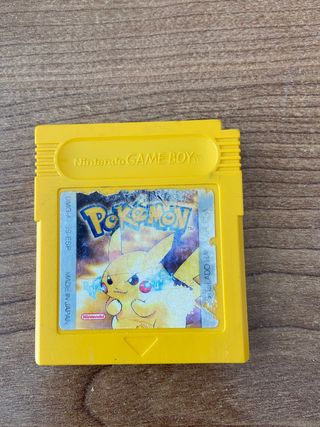 Pokémon Amarillo Game Boy Color