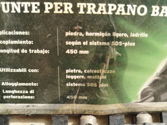 Brocas para martillo perforador