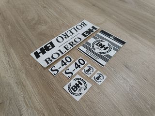 pegatinas BH bolero trasparente