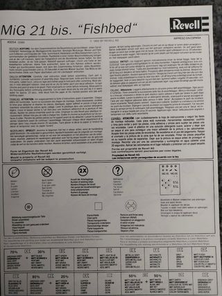 Maqueta MiG-21 Fishbed