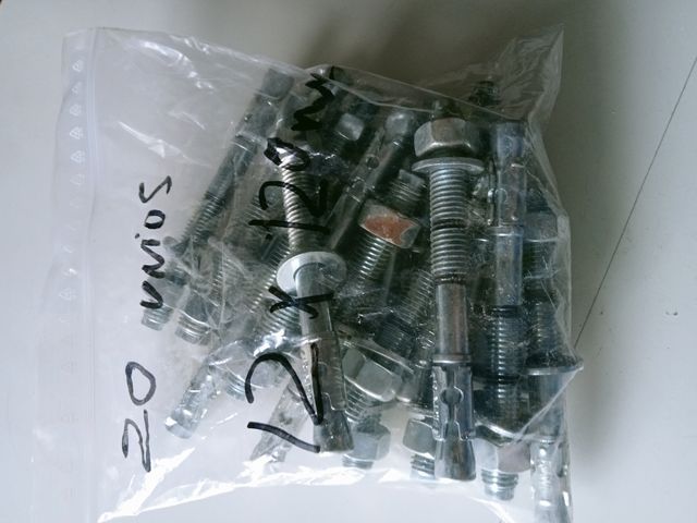 taco anclaje hormigón 20 unidades