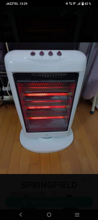 estufa halógena 3 niveles