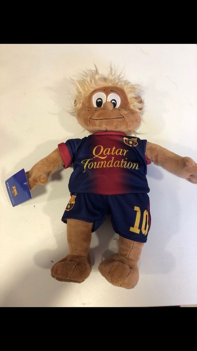 Peluche fútbol Barcelona oficial 40 cm