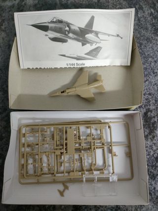 Maqueta Mirage F-1D