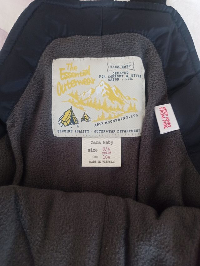 Mono de esquí para niños