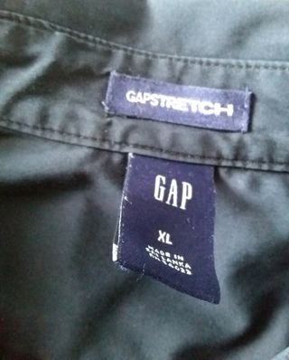 Camicia Gap, cotone nero, m/l