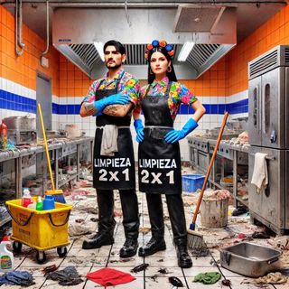 LIMPIEZA 2X1 - ROSTISSERIA - BARES