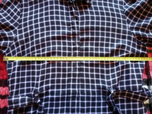 abito chemisier a quadri 