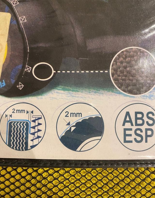 Cadenas de funda textil para coche