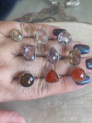 Anillos de plata de ley 925
