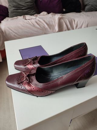 zapatos señora pitillos