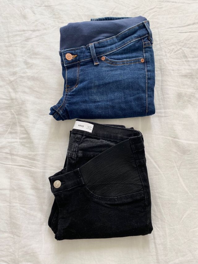 Pantalones vaqueros premamá