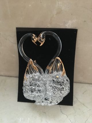 Lote de 9 detalles de eventos (cisnes)