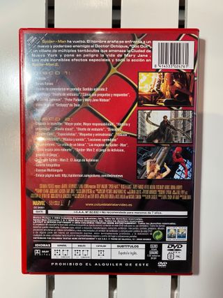 Spider man 2 DVD