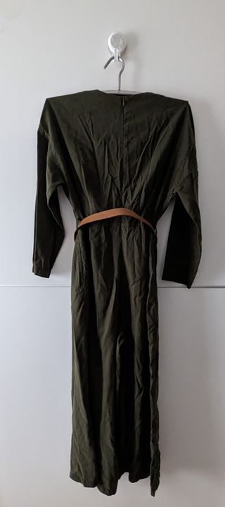 Zara. Mono cinturón T.  M