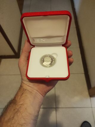 Moneda plata 2015
