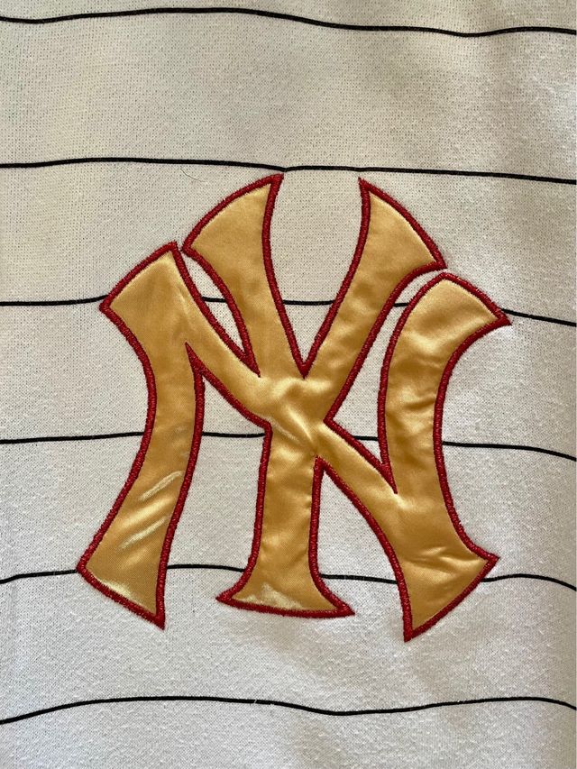 Giacca New York Yankees bianca-oro