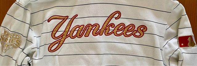 Giacca New York Yankees bianca-oro