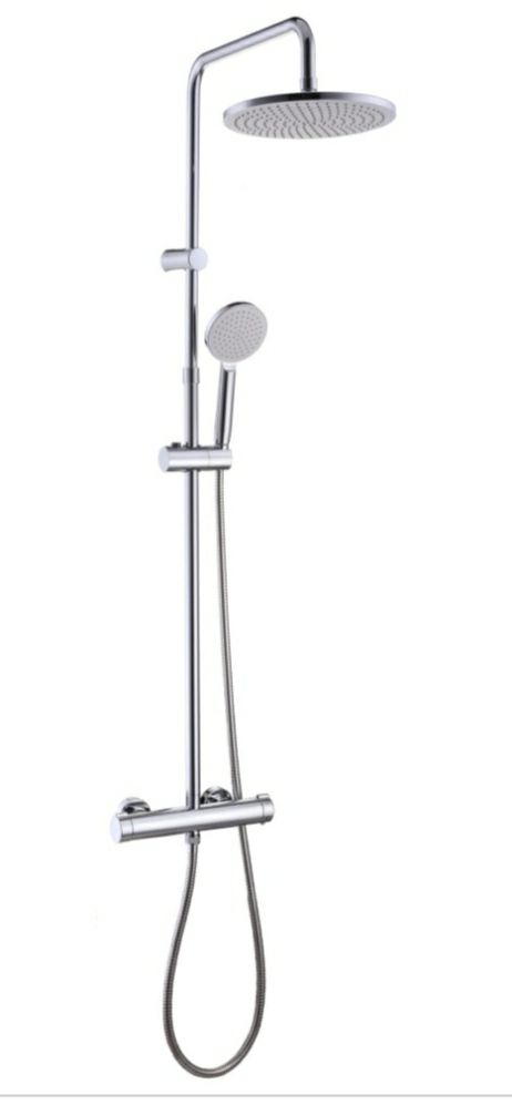 Conjunto de ducha con grifo termostatico