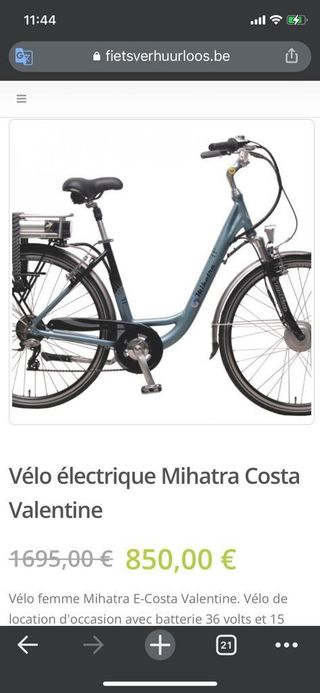 Tengo 3 bici eléctrica