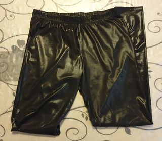 Leggin efecto piel negro Talla L/XL