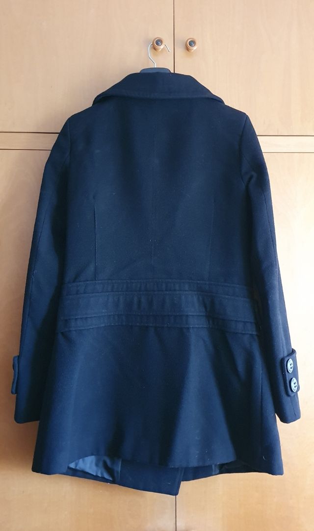 Abrigo Zara negro de mujer