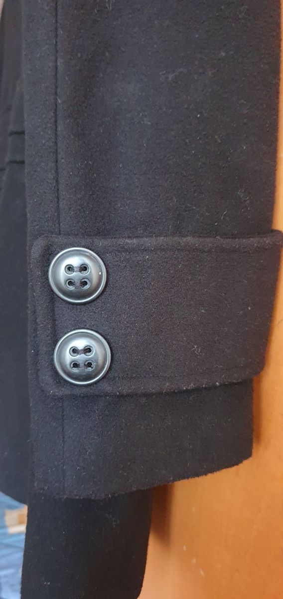 Abrigo Zara negro de mujer