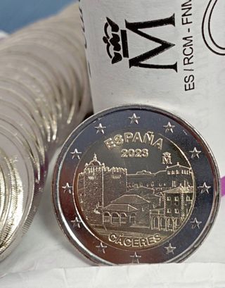 Moneda 2€ 2023 Cáceres